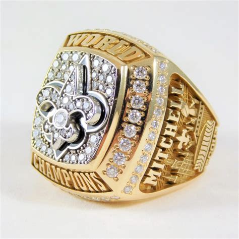 New Orleans Saints Super Bowl Ring For Sale at 1stdibs