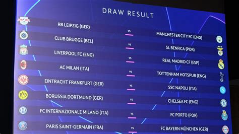 Sorteo Champions League 2023 | PSG-Bayern y Liverpool-Real Madrid, cruces destacados en octavos ...