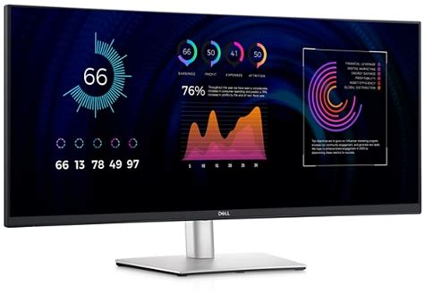 Dell 34 inch Ultrawide Curved USB-C Hub Monitor - P3424WE | Dell USA