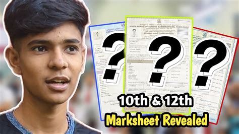 10th & 12th Marksheets Kattanuma 😂 - YouTube