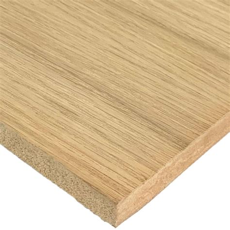 MDF Board Oak Faced 2440 x 1220 x 18mm - Myers Building & Timber Supplies