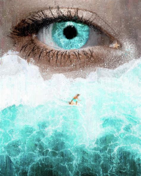 Ocean Eyes Digital Art by Nikki Marie Smith - Pixels