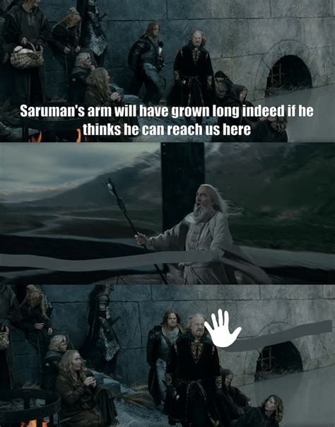 The white hand of Saruman : r/lotrmemes