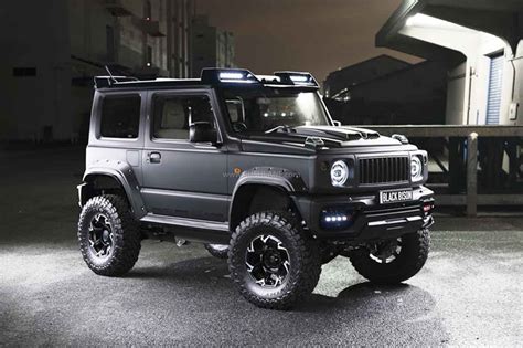 Suzuki Jimny transformed into baby G Wagon - Modified tyres, Higher GC ...