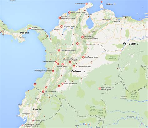 FlightRadar24 Colombia Airports | Plane Flight Tracker