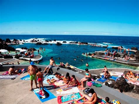 Porto Moniz Natural Pools in Madeira Island