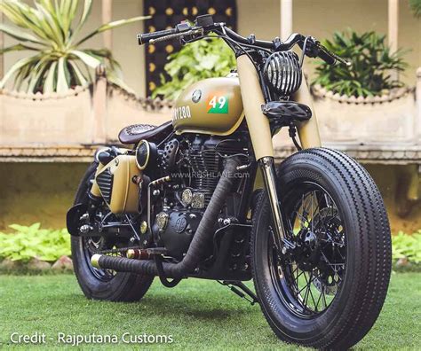 Royal Enfield Classic 350 Bobber Kits Launched - By Rajputana Customs