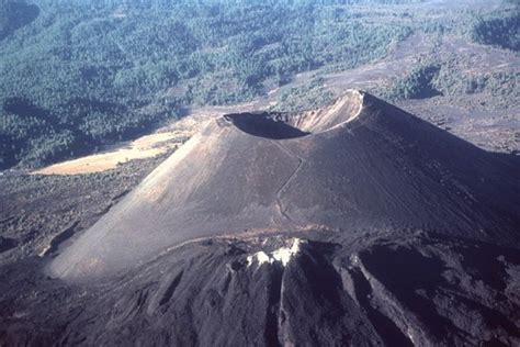 Cinder Cone Volcanoes Erupting