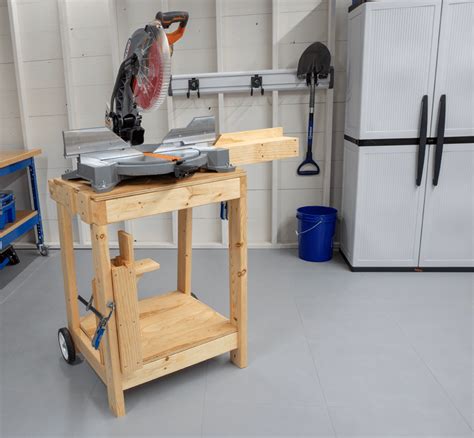 DIY Miter Saw Stand – How To Build a Rolling Miter Saw Stand | Kreg Tool