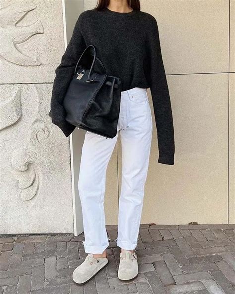 Pin by ᥲᥒᥱ on OOTD | Boston outfits, Simple fall outfits, Birkenstock ...