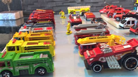 Hot Wheels FIRE TRUCKS Collection