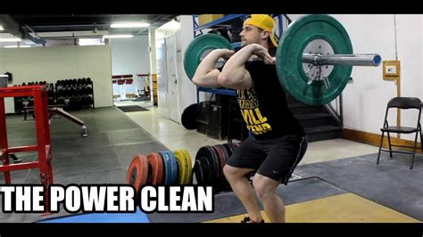 Power Cleans - The Ultimate Power Athlete Exercise