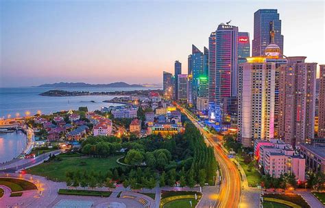 Qingdao, a city by the Yellow Sea in Shandong Province China Today ...