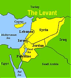 Levant, the core of the Middle East