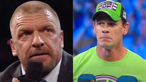 Ex-WWE star has changed his mind about Triple H and John Cena after ...