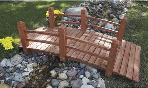 This garden bridge is perfect if you have a body of water in your ...