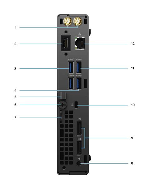 OptiPlex 5080: Visual Guide to your computer | Dell US