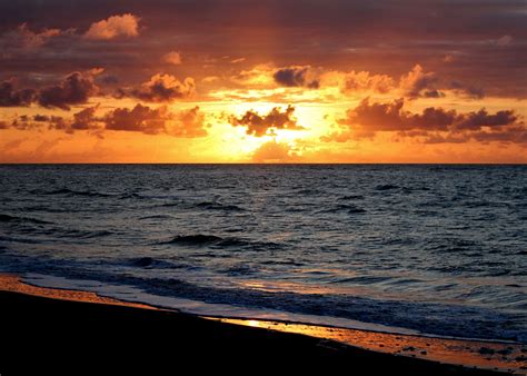 Sunset at Waitara Beach