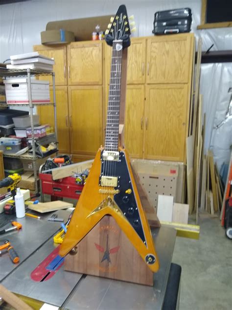 Epiphone Flying V Guitar Stand - Carbide Create - Carbide 3D Community Site