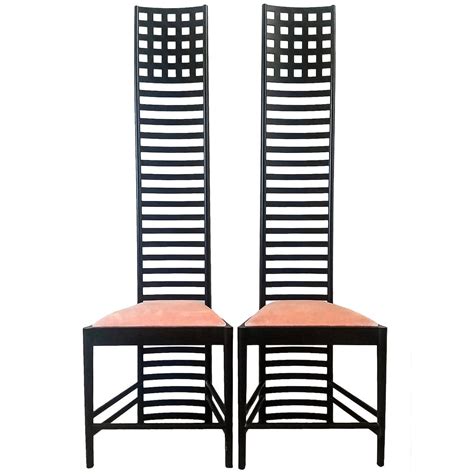 Charles Rennie Mackintosh Hill House Chairs at 1stDibs | mackintosh chair, hill house chair ...