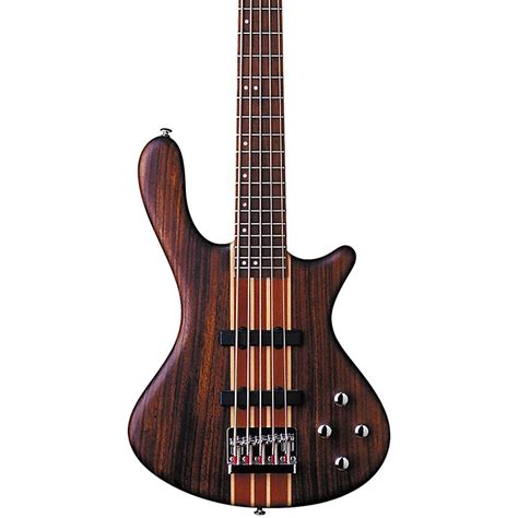 Washburn Taurus T25 5-String Neck-Thru Electric Bass Guitar Natural Mahogany | Music123