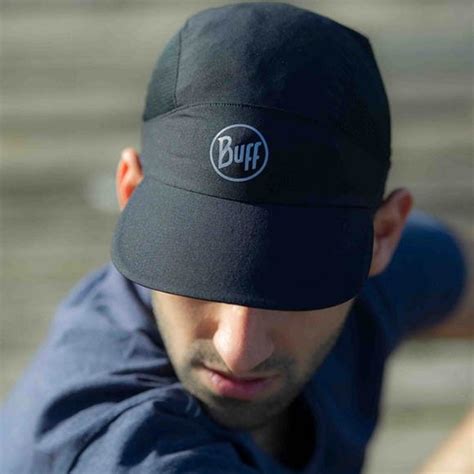 BUFF Pack run cap buff R-Solid black online? Find it at triathlon ...