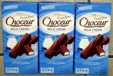 Buy Choceur Milk Chocolate Milk Creme Bars Made in Germany, 7.05 Ounce ...