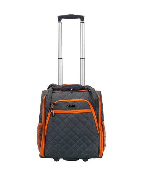 Rockland Luggage 15" Melrose Wheeled Underseat Softside Carry On BF31 - Walmart.com