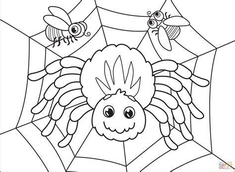 Free Printable Spider Coloring Pages