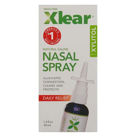 Xlear Natural Saline Nasal Spray - Shop Herbs & homeopathy at H-E-B