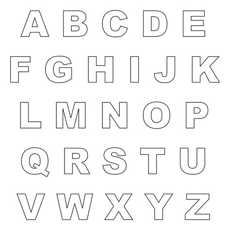 6 Best Images of Printable Alphabet Letters To Cut - Small Alphabet Letters Printable PDF ...