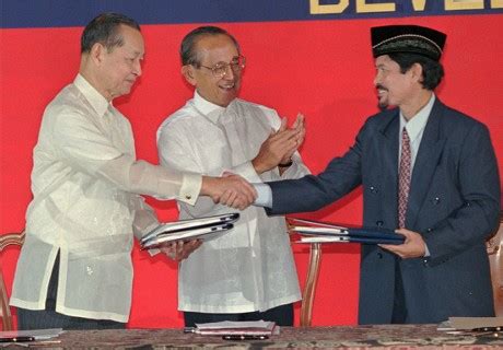 Ramos Misuari Yan Ephilippines President Fidel Editorial Stock Photo ...