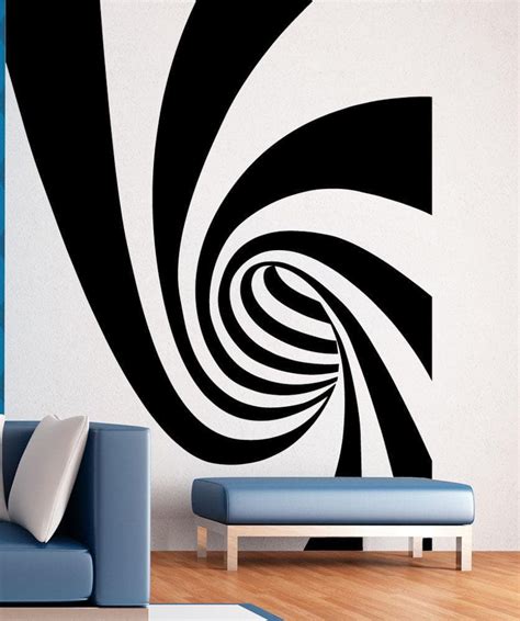 Vinyl Wall Decal Sticker Swirl Design #5508