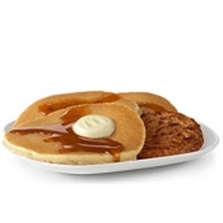 Calories in McDonald's Hotcakes & Sausage, with butter & syrup ...