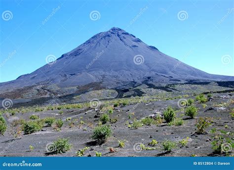 Fogo Volcano - Cape Verde, Africa Stock Photo - Image of crater, holidays: 8512804