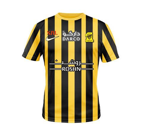 AL ITTIHAD FC HOME JERSEY 2023/2024 – Ultimefoot, 42% OFF