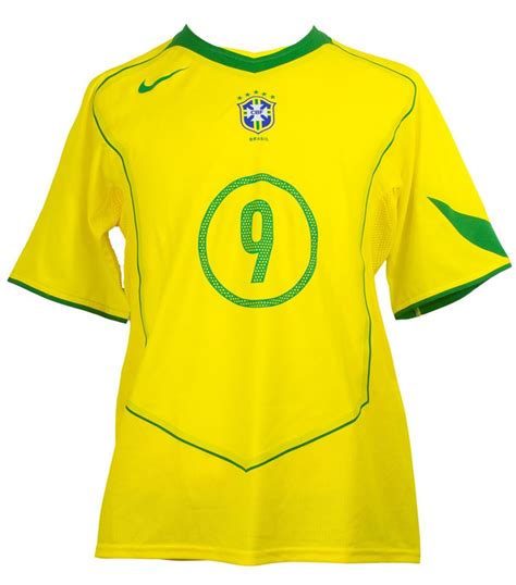 Ronaldo Game Worn Brazil Nike Jersey