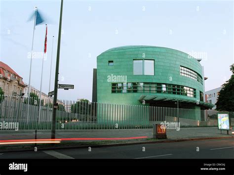 Austrian Embassy in Berlin in the early evening Stock Photo - Alamy