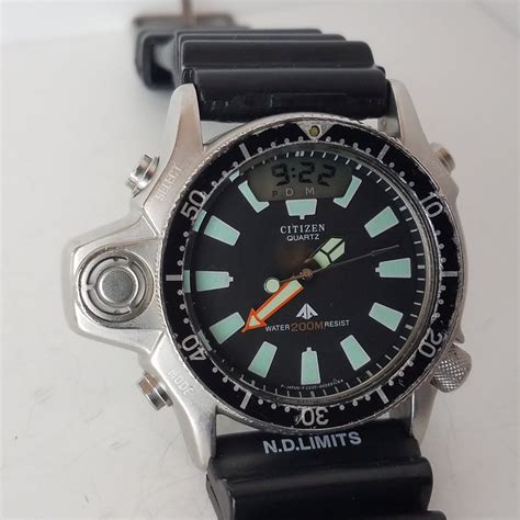 Citizen Aqualand Promaster Diver Watch - Model C023-088051 | Watch model, Diver, Vintage watches