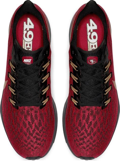 Nike San Francisco 49ers Air Zoom Pegasus 36 Running Shoes in Red/Black (Red) for Men - Lyst