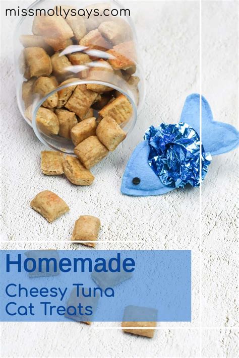 Homemade Cheesy Tuna Cat Treats your Cat will Meow For!