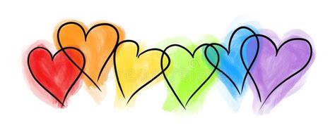 rainbow hearts clipart free - Google Search | Rainbow heart, Free clip art, Rainbow