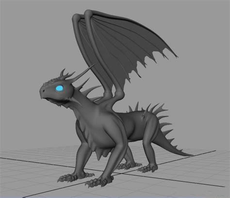 European dragon 3d model Object files free download - CadNav