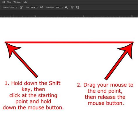 How to Draw a Straight Line in Adobe Photoshop - Solve Your Tech