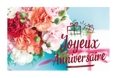 Carte Joyeux Anniversaire Texte