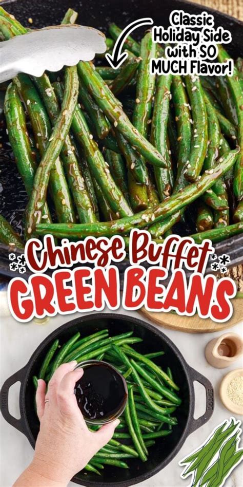 Chinese Buffet Green Beans - girl. Inspired.