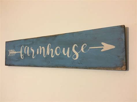 Handmade Primitive Wood Farmhouse Sign Rustic Country Home - Etsy