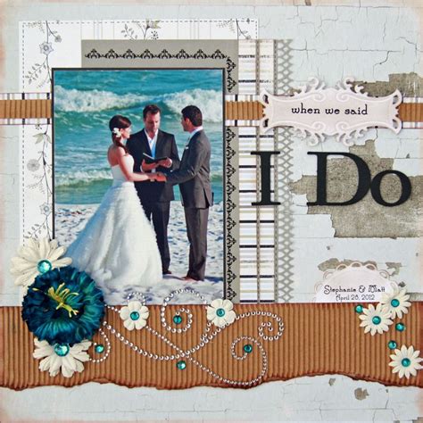 261 best Wedding Scrapbooking Layouts images on Pinterest ...