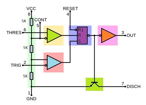 555 Ic Pinout Diagram