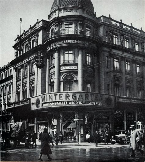 Berlin: Hotel Central, Friedrichstrasse, 1920s. Le Corbusier ...